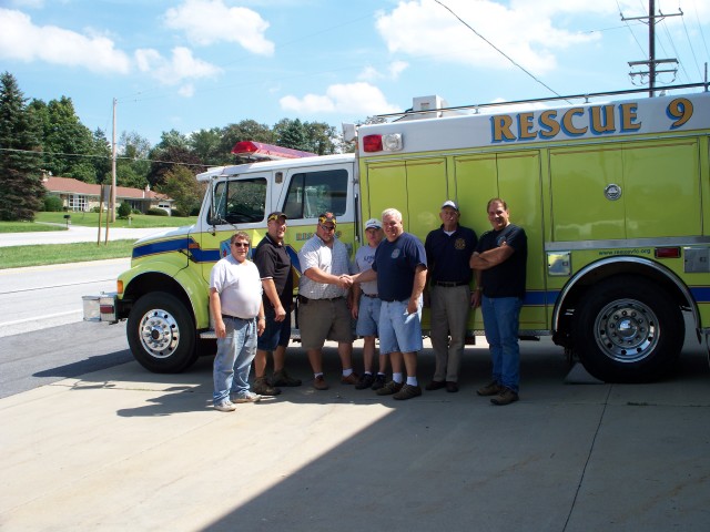 HAWLEY FIRE DEPARTMENT BUYS RESCUE 9 - Reese & Community Fire Company